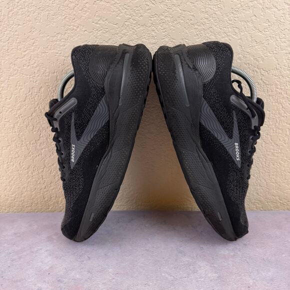 Brooks Ghost Max Mens 11.5 Shoes Running 1104061D020 Black Sneaker Gym Athletic - Picture 6 of 15